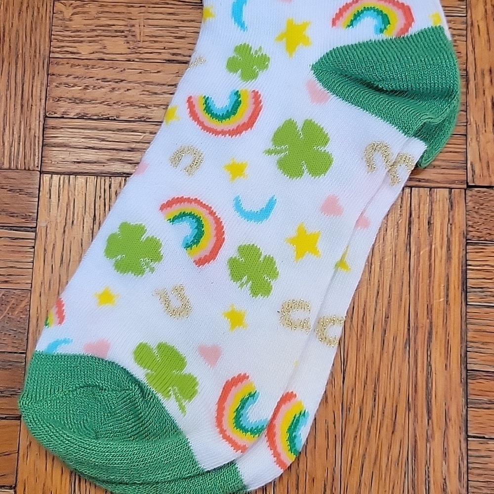 Claire's Rainbow and Shamrock Socks - Picture 5 of 7